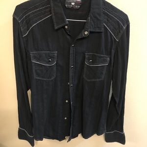 Men’s Black Long sleeve shirt by Buckle